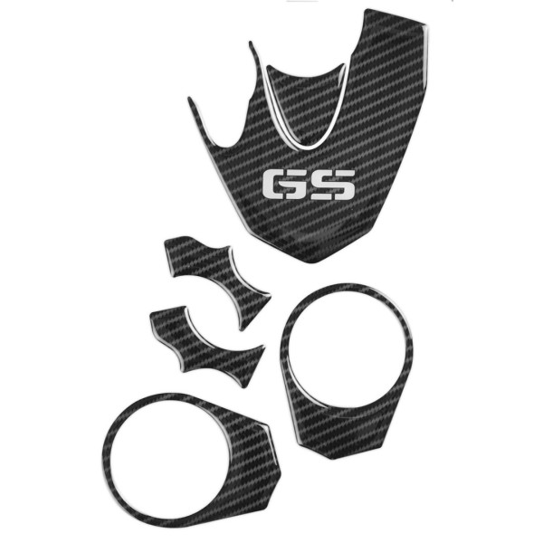 Red Dynamic Red Dynamic Carbon Fibre Yoke Pad for BMW F800GS models